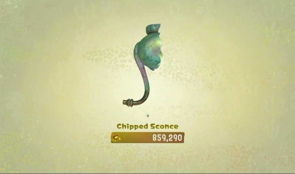 Splatoon Raiders – Hideout Ship: Tumetto Cleared | Open Chest | Equip Relic Chipped Sconce