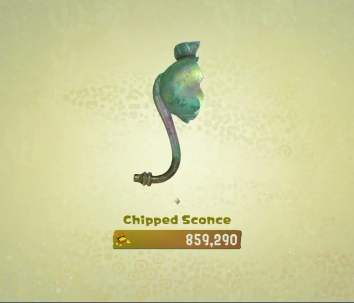 Splatoon Raiders – Hideout Ship: Tumetto Cleared | Open Chest | Equip Relic Chipped Sconce