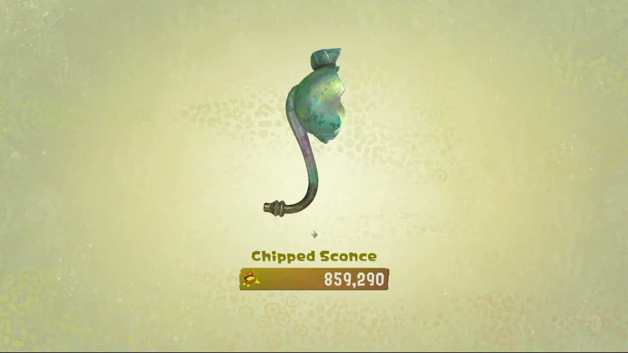 Splatoon Raiders – Hideout Ship: Tumetto Cleared | Open Chest | Equip Relic Chipped Sconce
