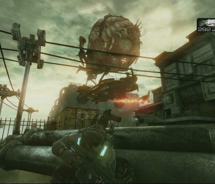 Gears of War 3 – Act 4 Search Endeavor Navel Shipyard For Submarine: Dizzy “Are Those Spider Webs?”