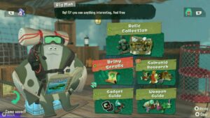 Splatoon Raiders – Hideout Ship: Big Man – Hoard: Briny Scrolls and Salmonid Research