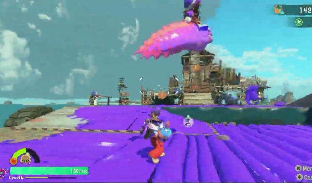 Splatoon Raiders – Hideout Ship: My Build: Morey Storm, Level 5 Waterway Splattershot Jr, Tactical