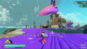 Splatoon Raiders – Hideout Ship: My Build: Morey Storm, Level 5 Waterway Splattershot Jr, Tactical