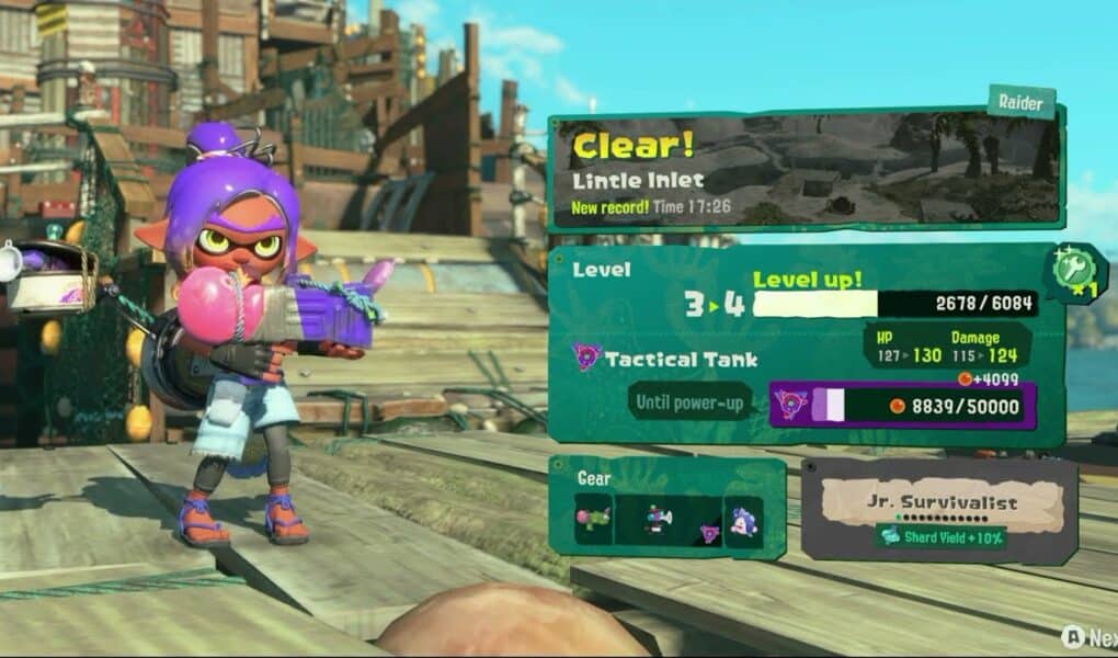 Splatoon Raiders – Hideout Ship: Lintle Inlet Statistics | Important Stuff To Equip