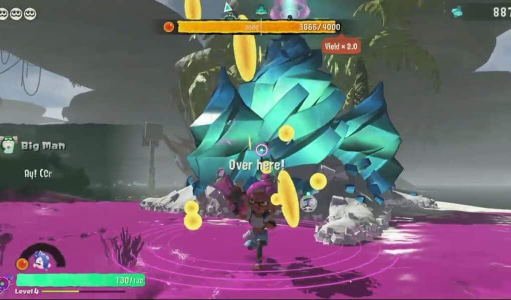 Splatoon Raiders – Lintle Inlet: Mine The Huge Crystal | Collect Power Eggs | Stinger’s Calendar