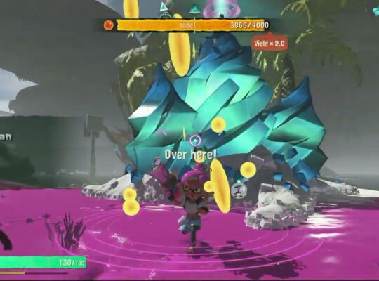 Splatoon Raiders – Lintle Inlet: Mine The Huge Crystal | Collect Power Eggs | Stinger’s Calendar