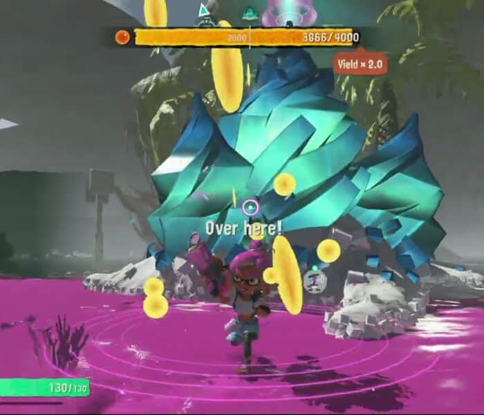 Splatoon Raiders – Lintle Inlet: Mine The Huge Crystal | Collect Power Eggs | Stinger’s Calendar
