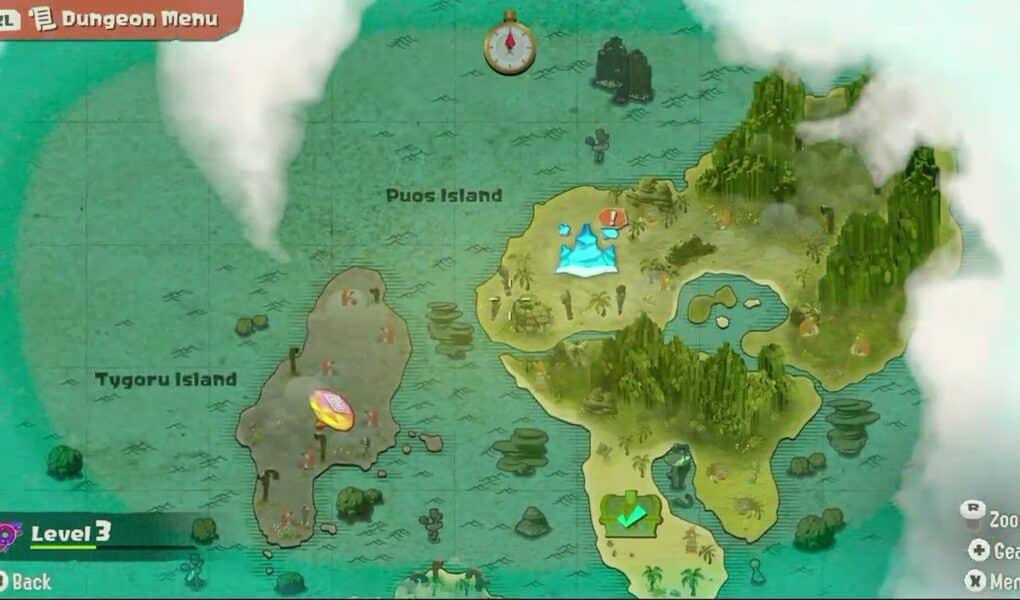 Splatoon Raiders – Hideout Ship: Treasure Map “Compass We Picked Up” Raid Salmonid Little Inlet