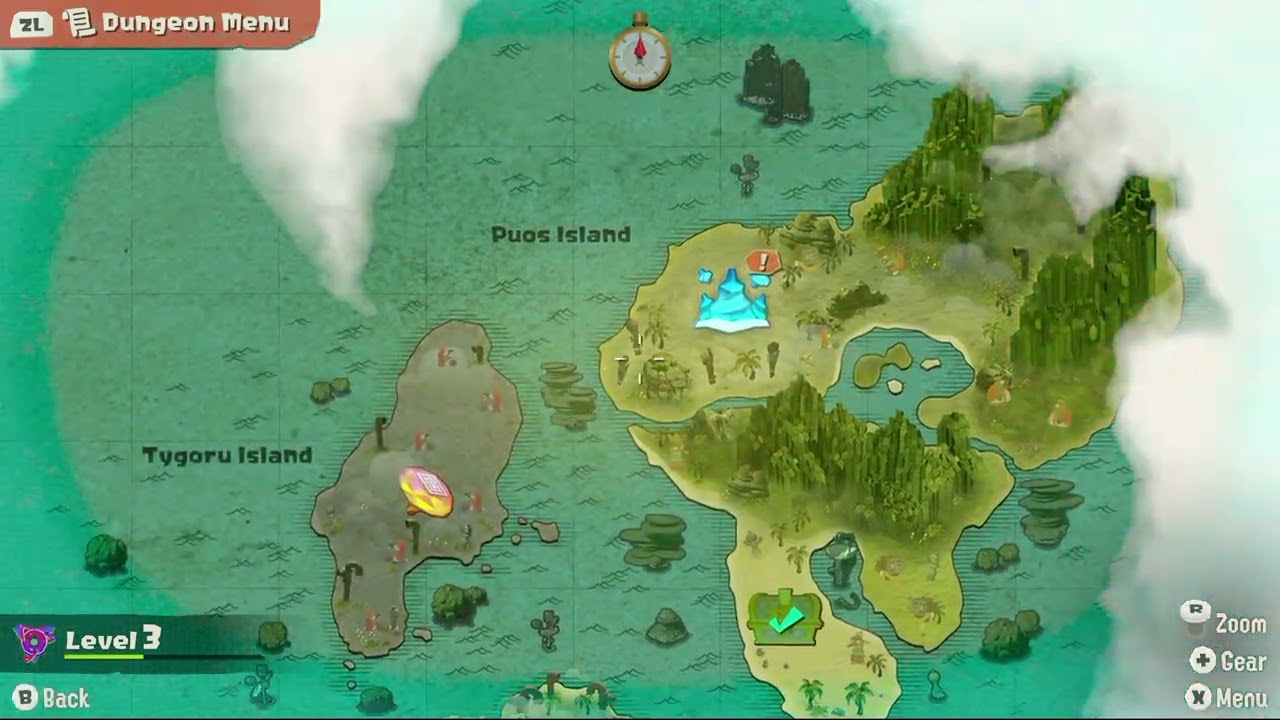 Splatoon Raiders – Hideout Ship: Treasure Map “Compass We Picked Up” Raid Salmonid Little Inlet
