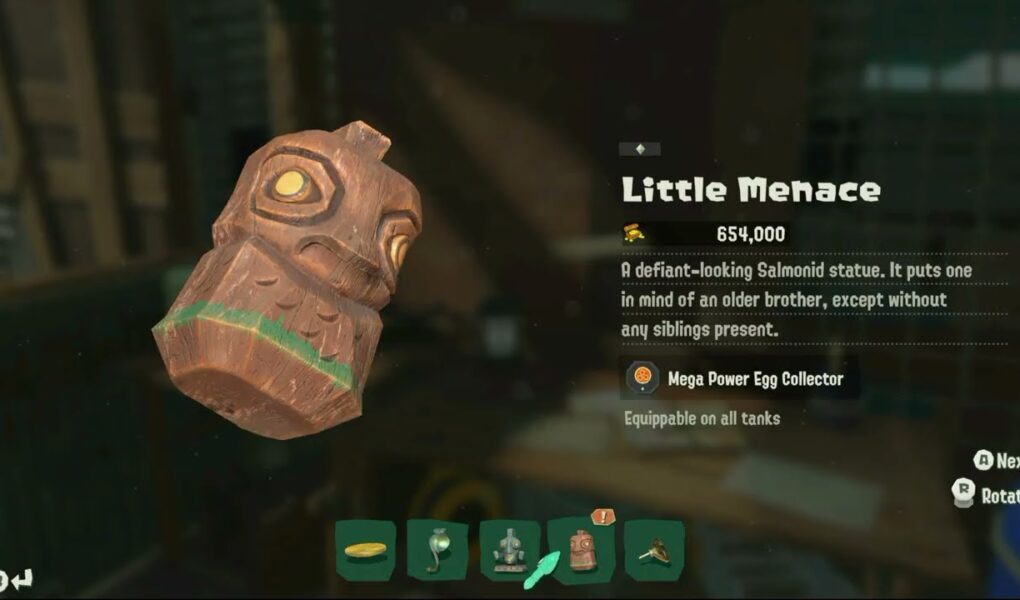 Splatoon Raiders – Hideout Ship: Little Menace Relic Acquired | Tinker Weapon Loadout