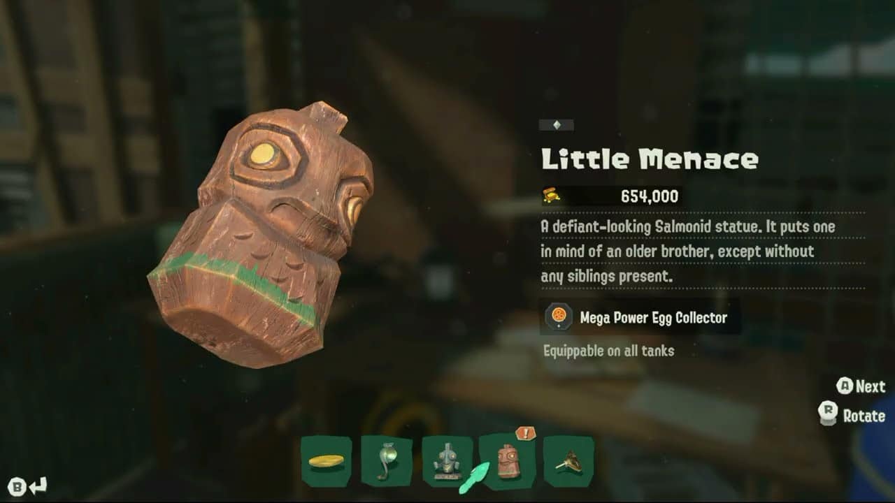 Splatoon Raiders – Hideout Ship: Little Menace Relic Acquired | Tinker Weapon Loadout