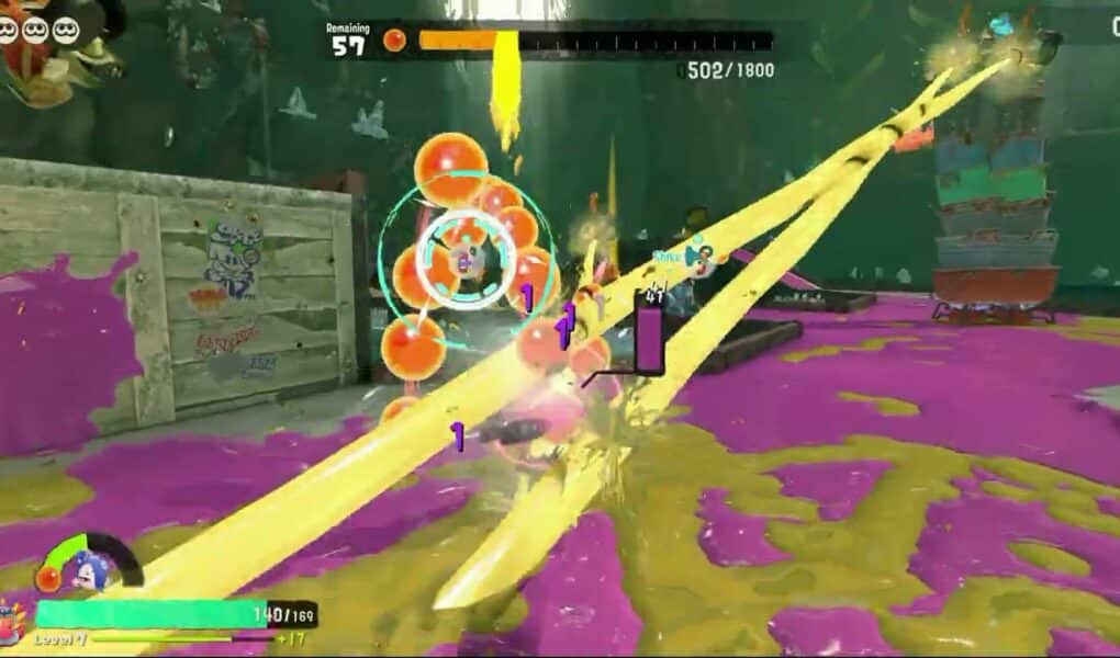 Splatoon Raiders – Raid Sprigetty Den – Spata Island: Upgrade Gadget Damage