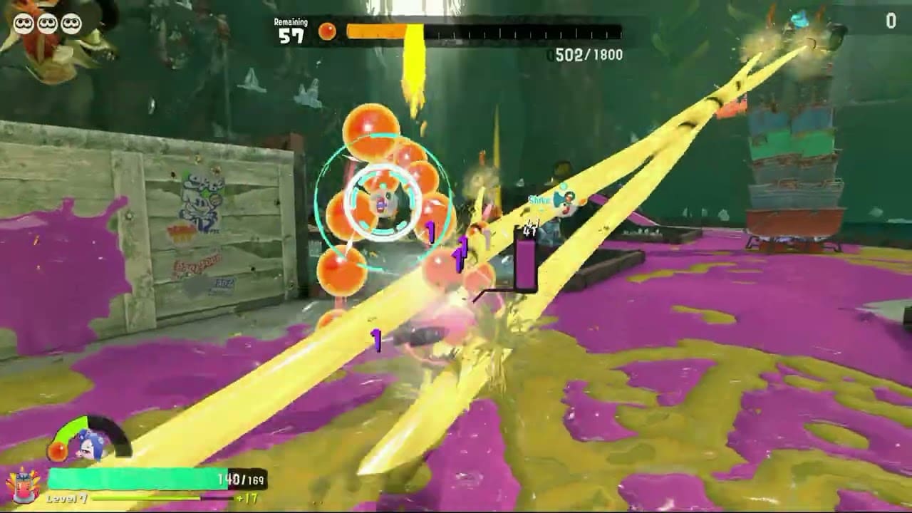 Splatoon Raiders – Raid Sprigetty Den – Spata Island: Upgrade Gadget Damage
