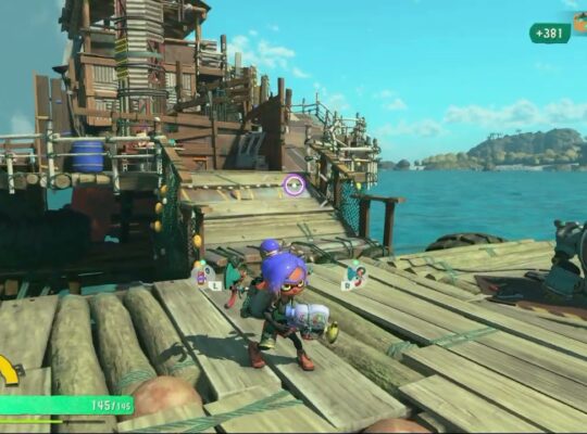 Splatoon Raiders – Hideout Ship: Open Treasure Chest: Curved Trivet | Lifesaver HP