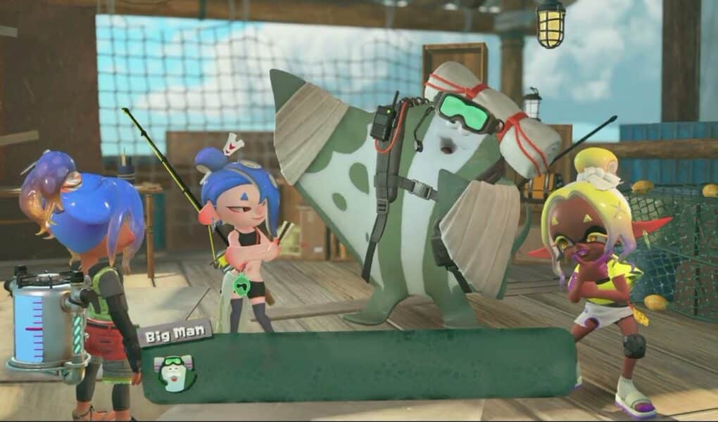 Splatoon Raiders – Hideout Ship: Wind Up Key – Finishing Burst | Talk To Deep Cut