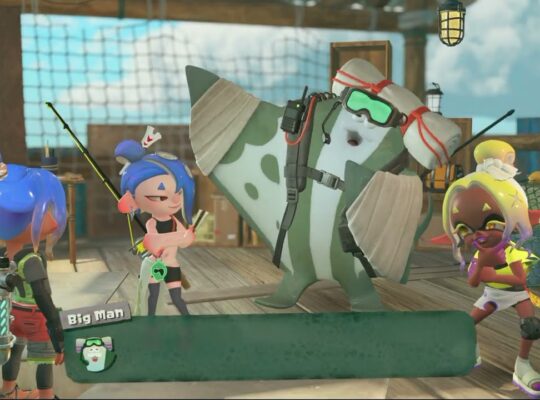 Splatoon Raiders – Hideout Ship: Wind Up Key – Finishing Burst | Talk To Deep Cut
