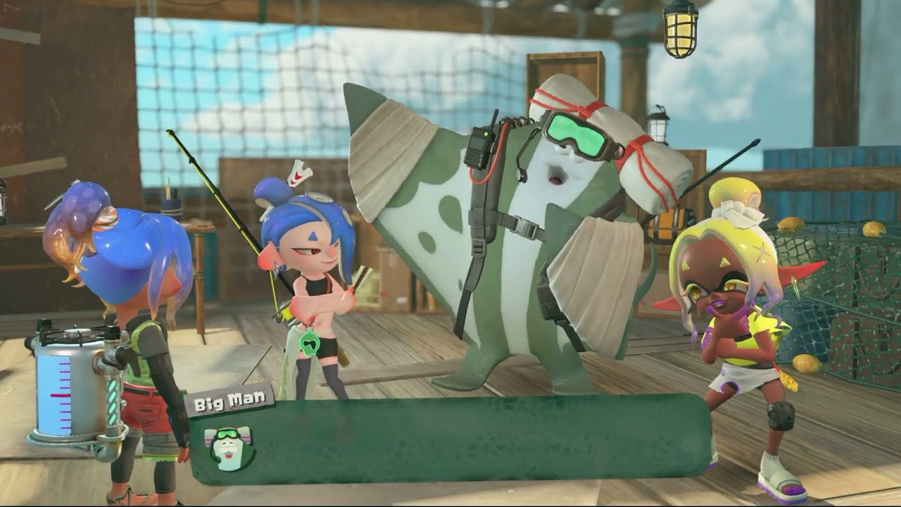 Splatoon Raiders – Hideout Ship: Wind Up Key – Finishing Burst | Talk To Deep Cut