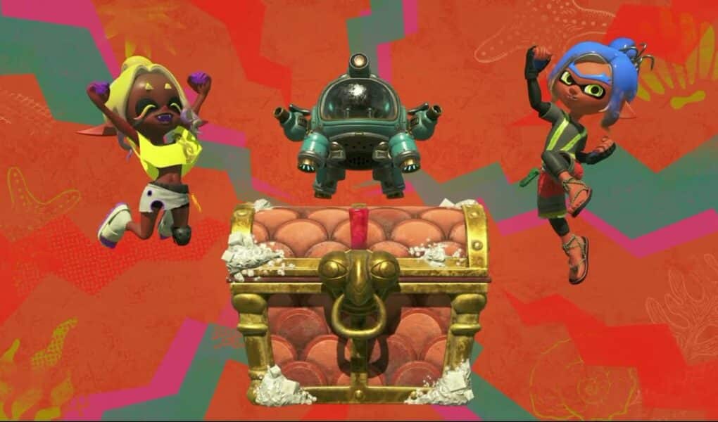 Splatoon Raiders – Clear Chowda Buried Ruins: Defeat Minced Scrapper Boss | Collect Treasure