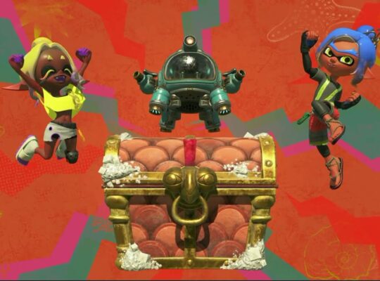 Splatoon Raiders – Clear Chowda Buried Ruins: Defeat Minced Scrapper Boss | Collect Treasure