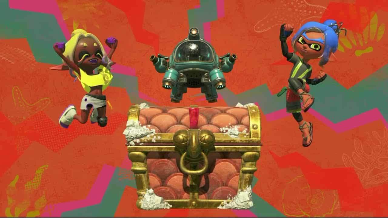 Splatoon Raiders – Clear Chowda Buried Ruins: Defeat Minced Scrapper Boss | Collect Treasure