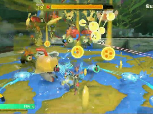 Splatoon Raiders – Chowda Buried Ruins: Reach Sublevel 3 Gameplay