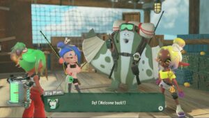 Splatoon Raiders – Hideout Ship: Awkward Letter Opener | New Title Earned | Soap Bottle Splattershot