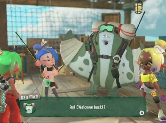 Splatoon Raiders – Hideout Ship: Awkward Letter Opener | New Title Earned | Soap Bottle Splattershot