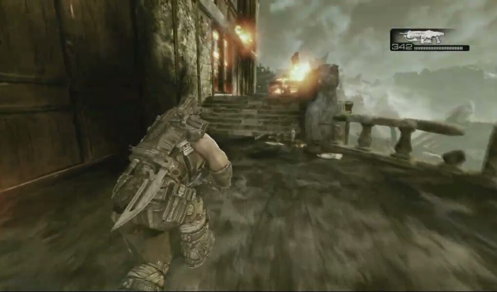 Gears of War 3 – Act 4 Ch 3 Hang’em High: Rescue Dizzy | Cable Car Gas Barge Combat | Old Magazine