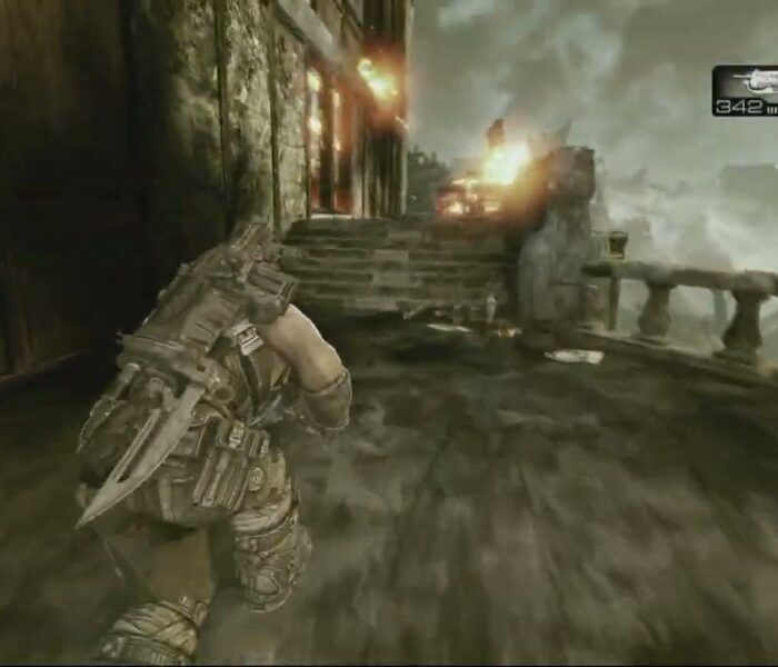 Gears of War 3 – Act 4 Ch 3 Hang’em High: Rescue Dizzy | Cable Car Gas Barge Combat | Old Magazine