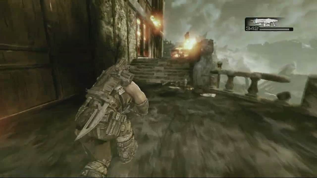 Gears of War 3 – Act 4 Ch 3 Hang’em High: Rescue Dizzy | Cable Car Gas Barge Combat | Old Magazine