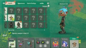 Splatoon Raiders – Hideout Ship: Checkmate Punk Outfit Appearance