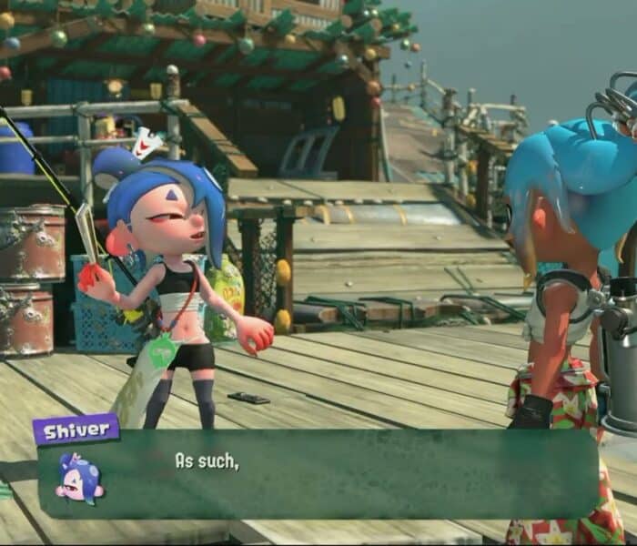 Splatoon Raiders – Hideout Ship: Talk with Shiver About Her Showstopper Huhujiro Clan Scroll
