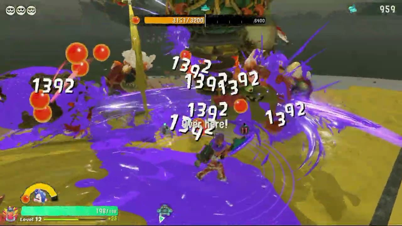 Splatoon Raiders – Raid Taytor Rocks – Ferdi Island: Collect Power Eggs Gameplay