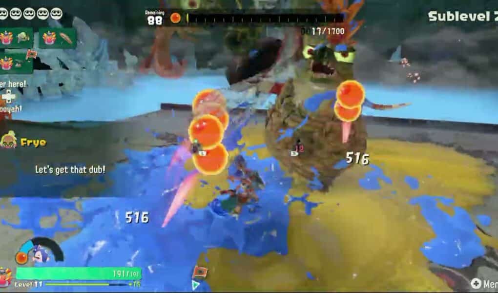 Splatoon Raiders – Raid Chowda Buried Ruins: (Online Coop) Collect Treasure Slay Salmonids
