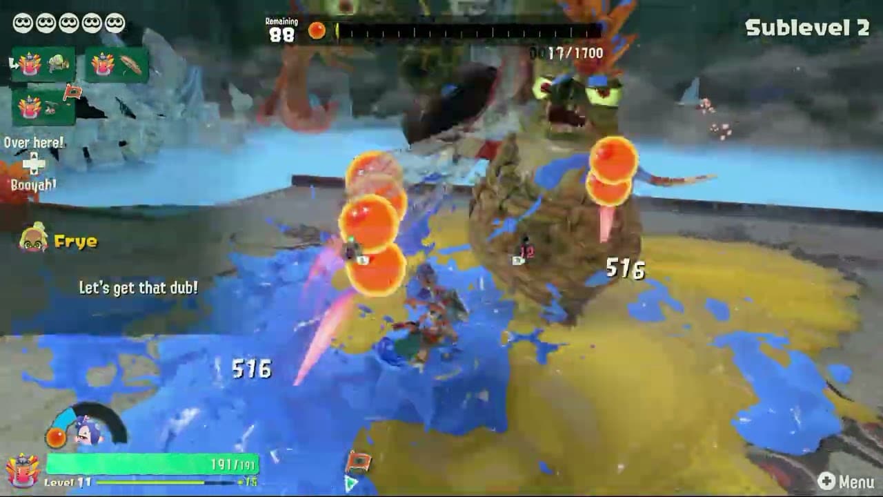 Splatoon Raiders – Raid Chowda Buried Ruins: (Online Coop) Collect Treasure Slay Salmonids