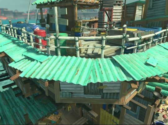 Splatoon Raiders – Hideout Ship: Little Tail Relic: Upgrade Hideout To Level 2 | Red Paradise Outfit