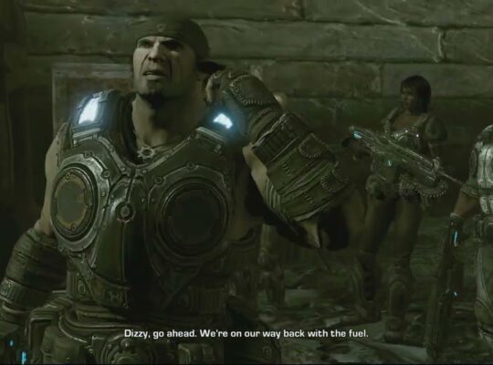 Gears of War 3 – Act 4 Ch 3 Hang’em High: Get Back To The Cable Car | Queen Myrrah’s Tempest Attack