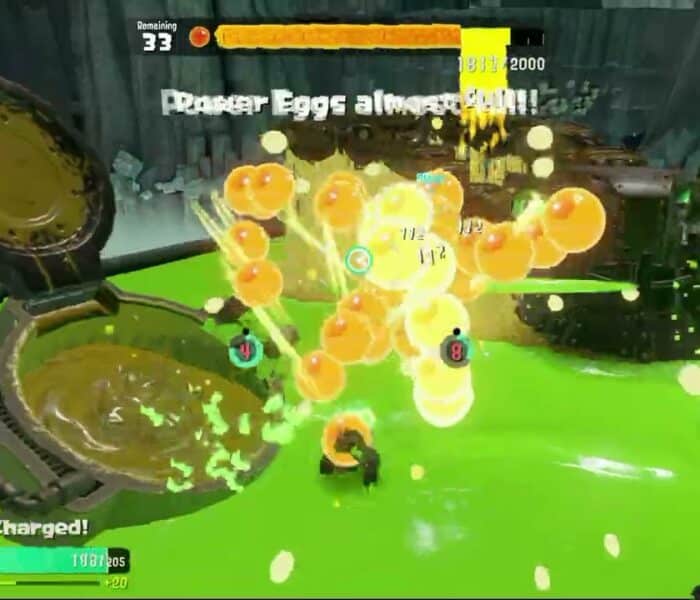 Splatoon Raiders – Raid Unnyarang Buried Ruins Defeat Leng Line Steel Eel