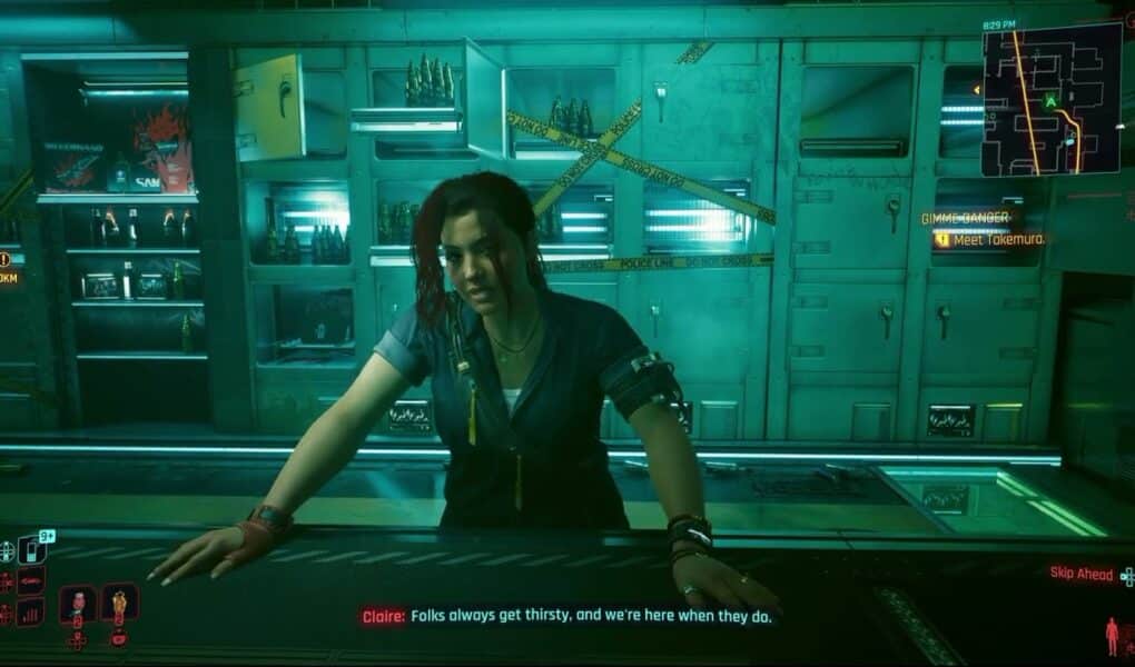 Cyberpunk 2077 – Gimmie Danger: Talk with Takemura | V “Wanna Memorialize A Friend” Clair | PS5 Pro