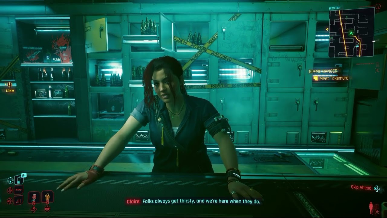 Cyberpunk 2077 – Gimmie Danger: Talk with Takemura | V “Wanna Memorialize A Friend” Clair | PS5 Pro