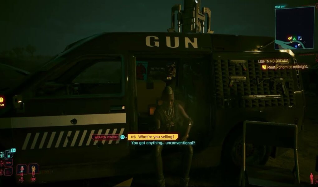 Cyberpunk 2077 – Ghost Town: Sleep at Sunset Motel | Dakota Smith Calls V | Sell Weapons | PS5 Pro