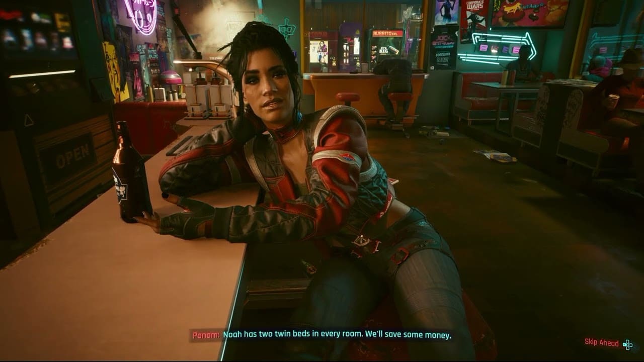 Cyberpunk 2077 – Ghost Town: Drink Brosephs with Panam Palmer at Sunset Motel | PS5 Pro