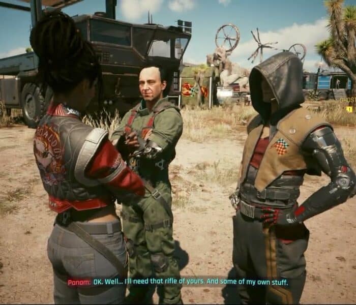 Cyberpunk 2077 – Ghost Town: V Meets Mitch and Scorpion “We Need Your Help” | Nomad Camp | PS5 Pro