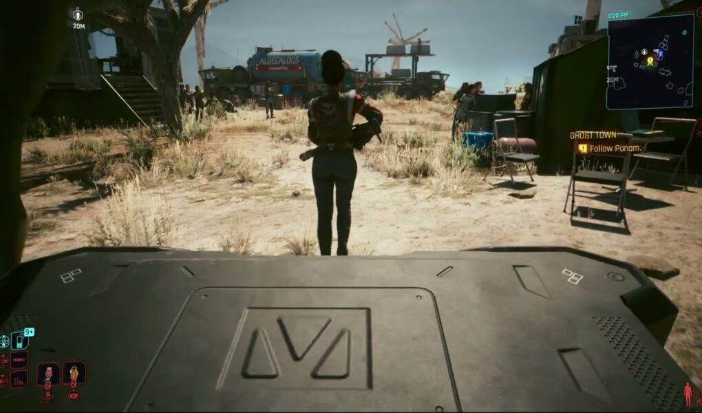 Cyberpunk 2077 – Ghost Town: Nomad Camp: Follow Panam Palmer and Take The Box | PS5 Pro