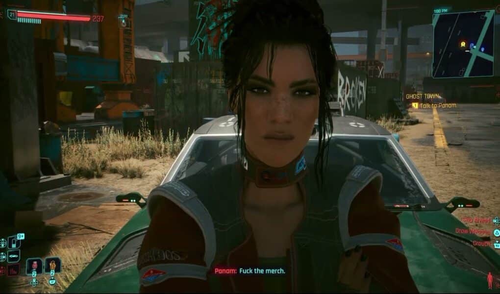Cyberpunk 2077 – Ghost Town: V Meets Panam Palmer While Fixing Thorton Mackinaw “Warhorse” | PS5 Pro