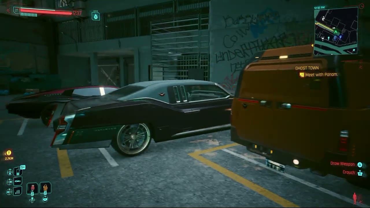 Cyberpunk 2077 – Ghost Town: V Gets Sick Leaving The Afterlife | Call Panam “That Old War Horse”