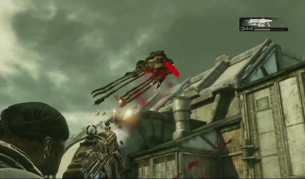 Gears of War 3 – Act 4 Bon Voyage: Find The Sub Rotor | Carry Rotor Back To The Sub via Loader