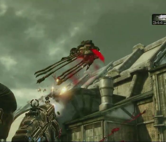 Gears of War 3 – Act 4 Bon Voyage: Find The Sub Rotor | Carry Rotor Back To The Sub via Loader