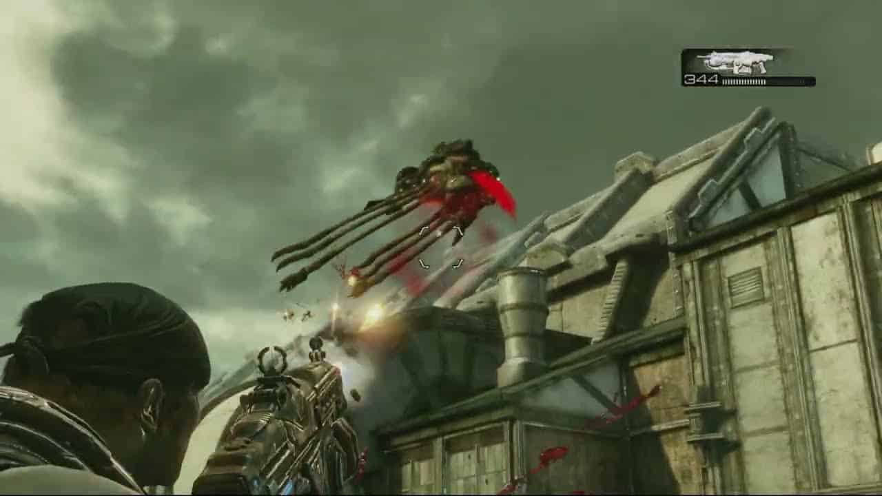 Gears of War 3 – Act 4 Bon Voyage: Find The Sub Rotor | Carry Rotor Back To The Sub via Loader