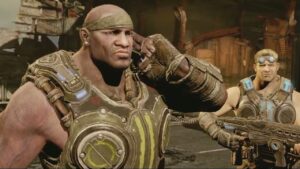 Gears of War 3 – Act 1: Centennial Bridge: Baird “Nag it To Death” Cutscene | Locate Ticker Storage